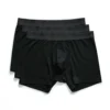 unwear onyx black boxer brief 3 pack lay flat catalog