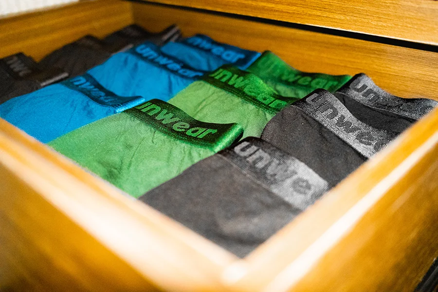 drawer full of unwear modal boxer briefs