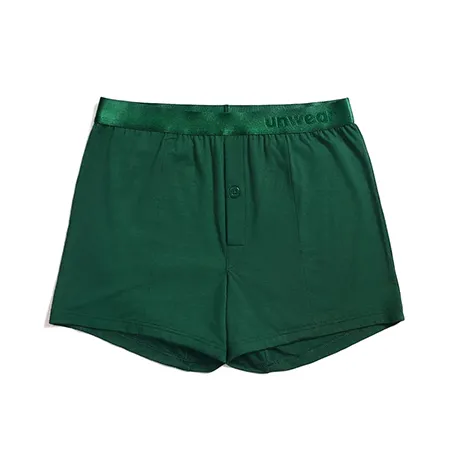 unwear noble green boxer shorts lay flat catalog with links to the product page