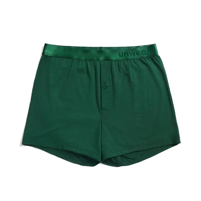 unwear noble green boxer shorts lay flat catalog