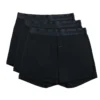 unwear onyx black boxer shorts 3 pack lay flat catalog