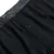 unwear onyx black boxer shorts close up fly and button