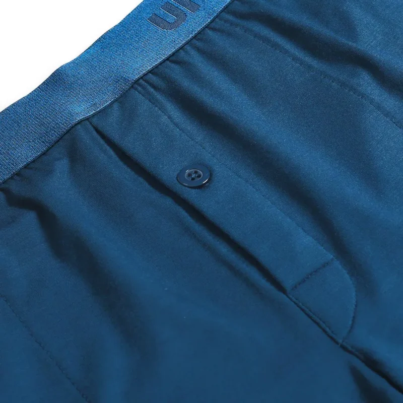 unwear rocking blues boxer shorts close up fly and button